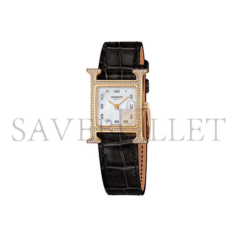 HERMÈS HEURE H WATCH SMALL MODEL 25 MM W053248WW00 HERMÈS HEURE H WATCH SMALL MODEL 25 MM W053248WW00